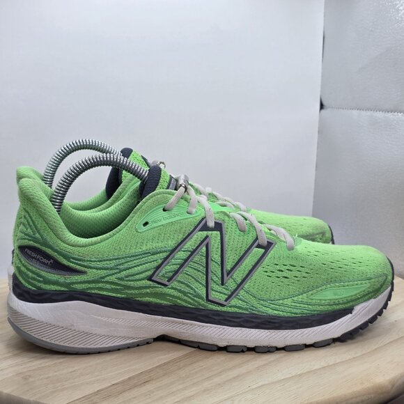 Mens size 7.5 - New Balance 860v12 M860F12 Men's Running Shoes Fluorescent Green - Picture 3 of 10